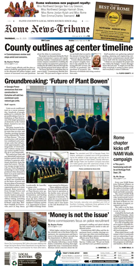 Cover of Rome News-Tribune