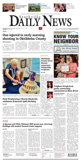 Cover of Starkville Daily News