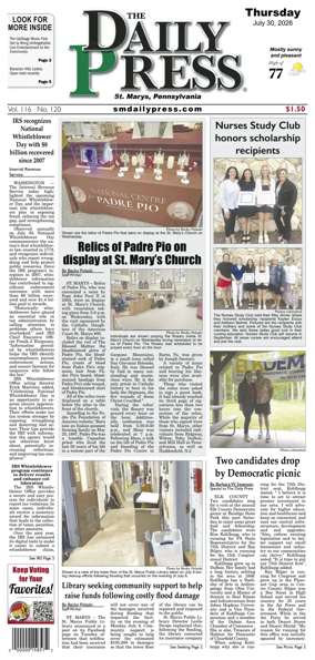 Cover of The Daily Press