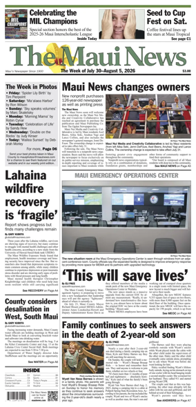 Cover of The Maui News