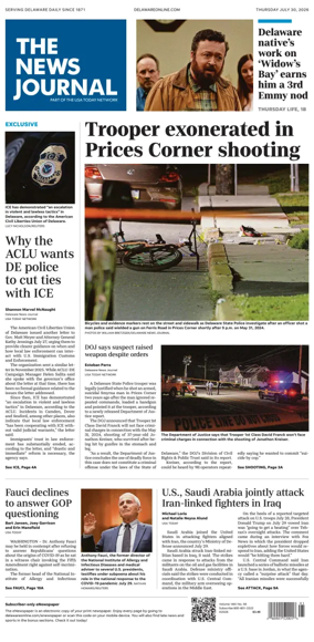 Cover of The News Journal