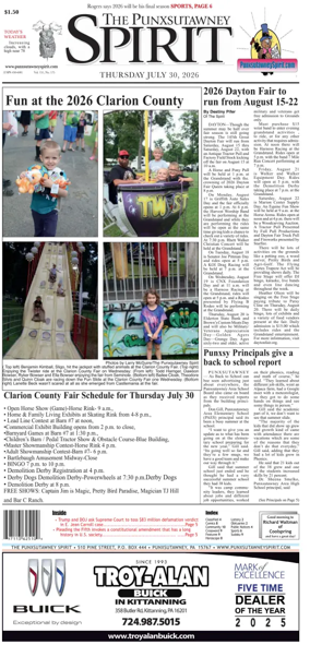 Cover of The Punxsutawney Spirit