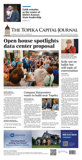 Cover of The Topeka Capital-Journal