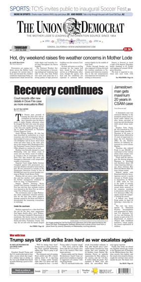 Cover of The Union Democrat