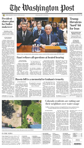 Cover of The Washington Post
