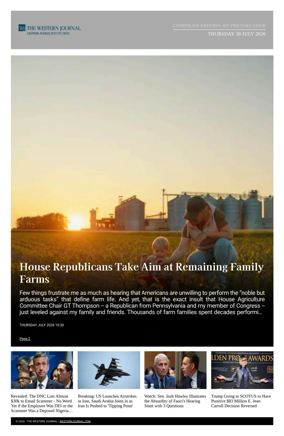 Cover of The Western Journal