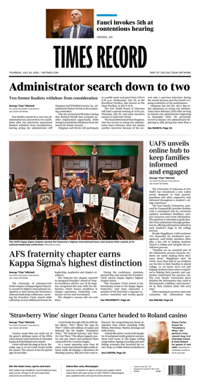 Cover of Times Record (Ft. Smith Southwest)