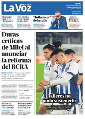 Cover of La Voz del Interior