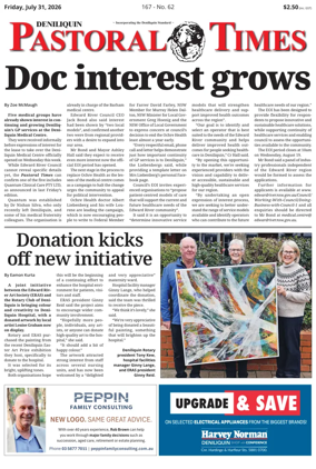 Cover of Deniliquin Pastoral Times