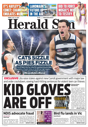 Cover of Herald Sun