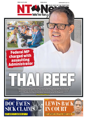 Cover of NT News