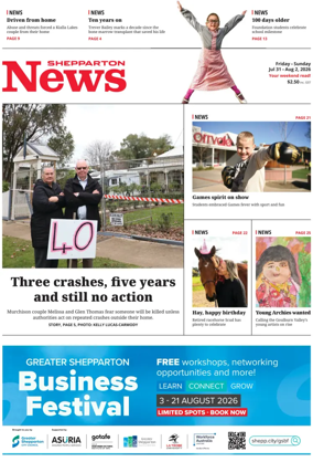 Cover of Shepparton News
