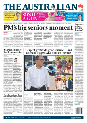 Cover of The Australian