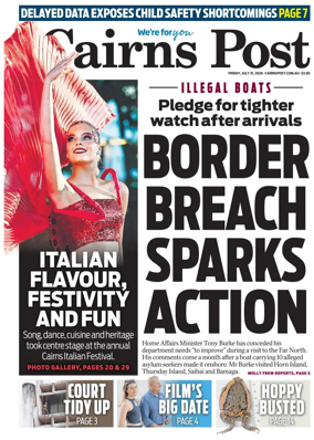 Cover of The Cairns Post