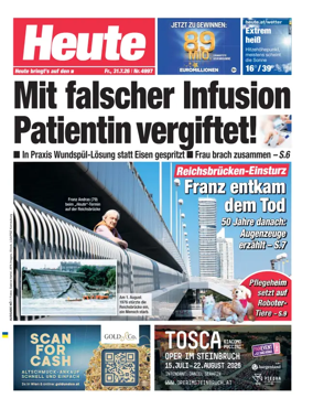 Cover of Heute - Niederosterreich Ausgabe