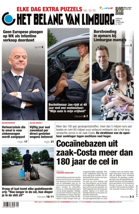 Cover of Het Belang van Limburg