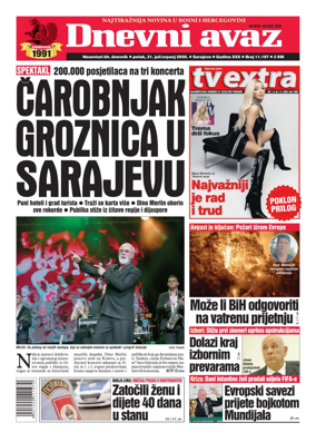 Cover of Dnevni avaz