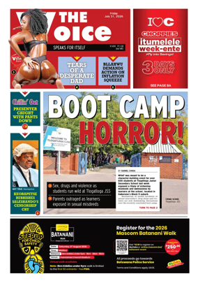 Cover of The Voice (Botswana)