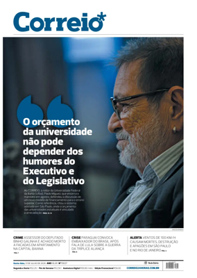 Cover of Correio da Bahia