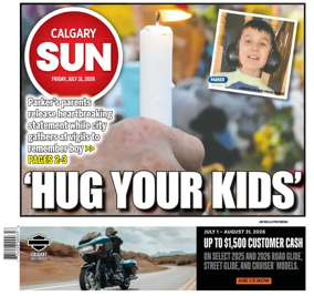 Cover of Calgary Sun