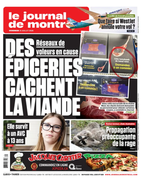 Cover of Le Journal de Montreal