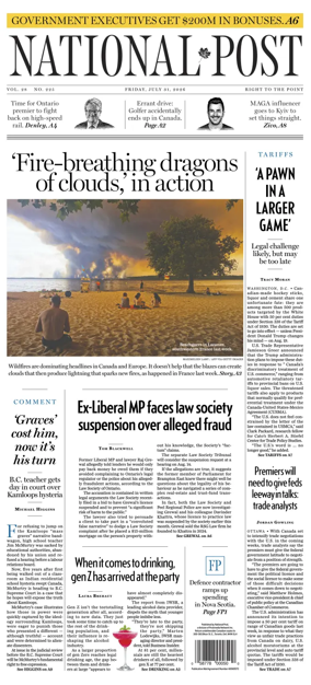 Cover of National Post - (Latest Edition)
