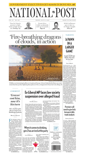 Cover of National Post - (National Edition)