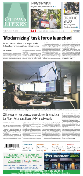 Cover of Ottawa Citizen