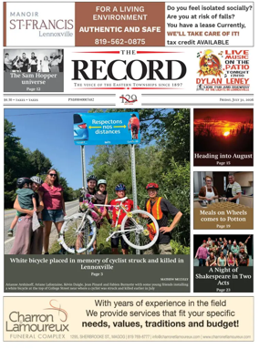 Cover of Sherbrooke Record
