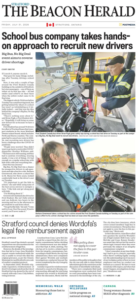 Cover of The Beacon Herald