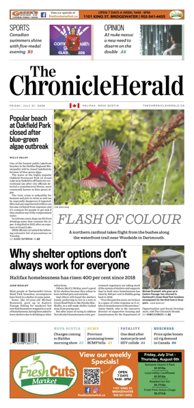 Cover of The Chronicle Herald (Metro)