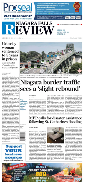 Cover of The Niagara Falls Review