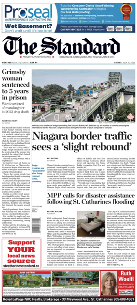 Cover of The Standard (St. Catharines)