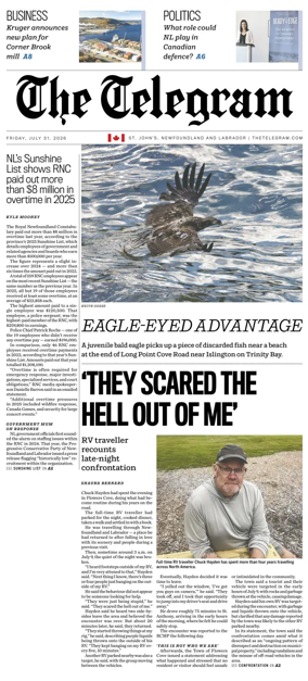 Cover of The Telegram (St. John's)