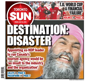 Cover of Toronto Sun