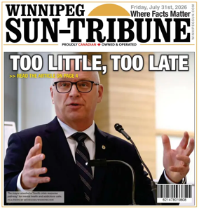 Cover of Winnipeg Sun