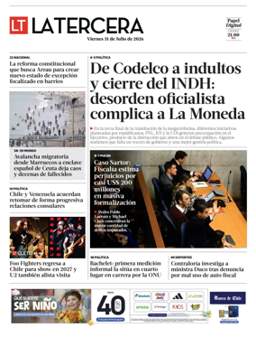 Cover of La Tercera
