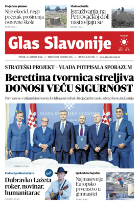 Cover of Glas Slavonije