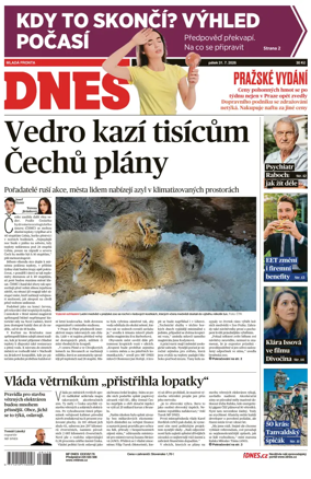 Cover of MF DNES