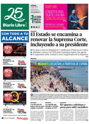 Cover of Diario Libre (Republica Dominicana)