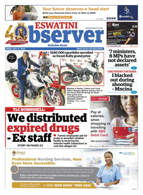 Cover of Eswatini Observer
