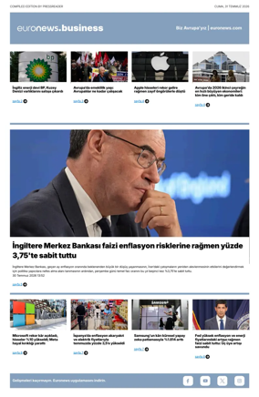 Cover of Euronews Business (Turkish) Compiled Editions