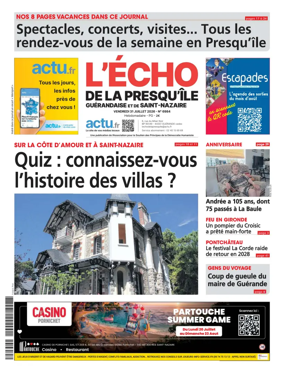 Cover of L'Echo de la Presqu'ile (PG)