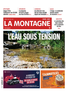 Cover of La Montagne (Issoire-Sancy)