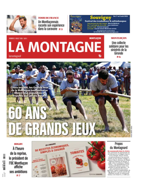 Cover of La Montagne (Montlucon)
