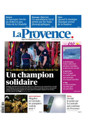 Cover of La Provence Alpes-de-Haute-Provence