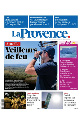 Cover of La Provence Arles