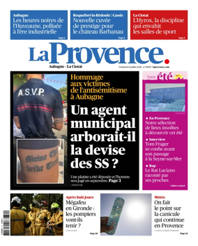 Cover of La Provence Aubagne-La Ciotat