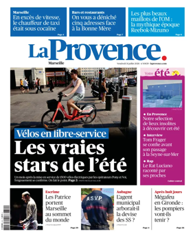 Cover of La Provence Marseille