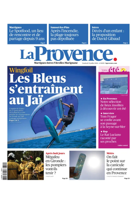 Cover of La Provence Martigues-Istres-Vitrolles-Marignane